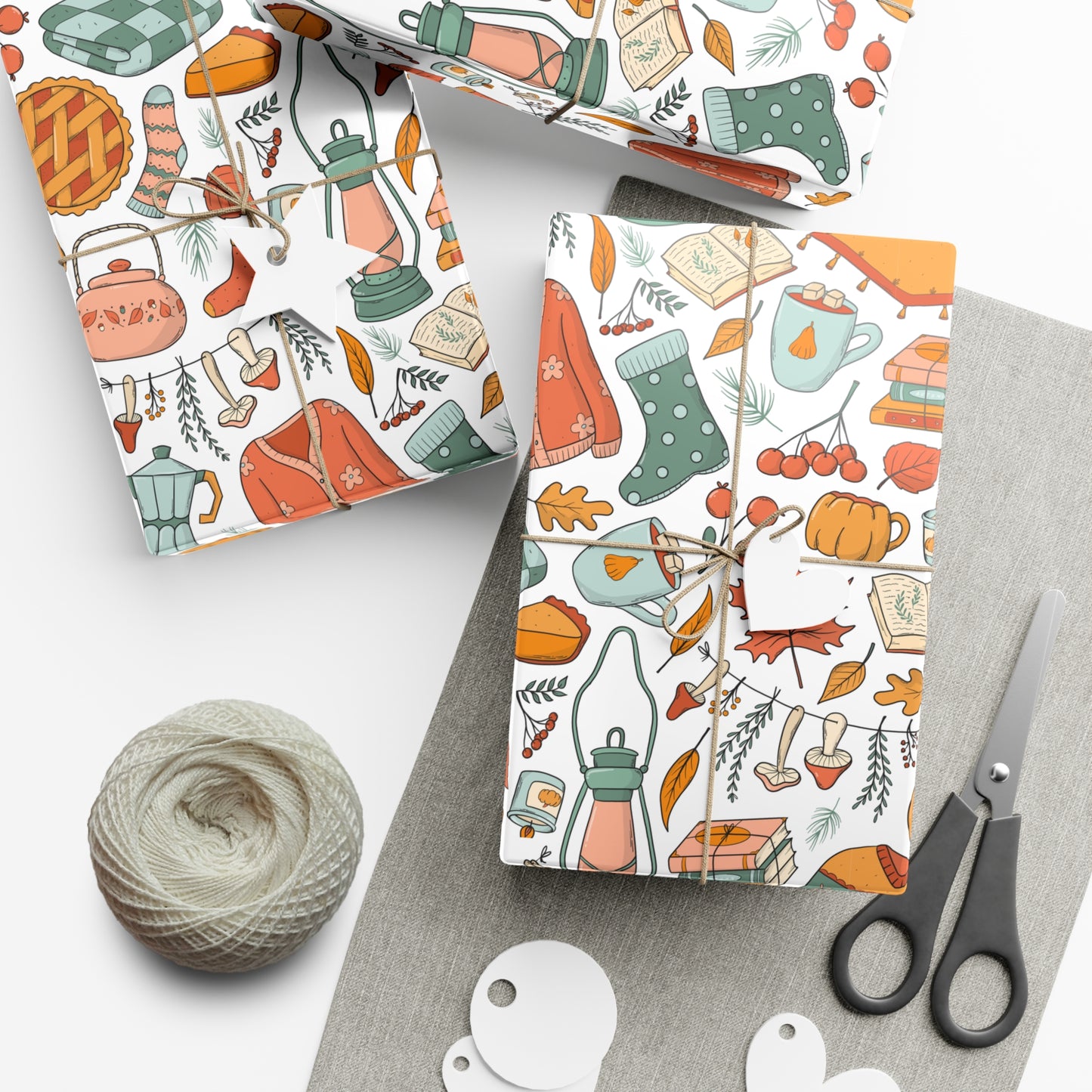 October Vibe - Gift Wrap Papers