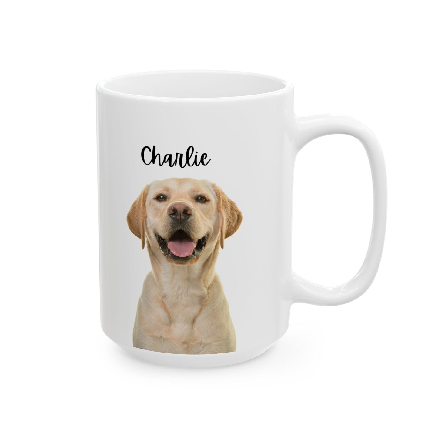 Dog Lover's Ceramic Mug, Dog-Themed Coffee Mug, Present for Pet Owners, Cute Dog Gift, Animal Lover's Kitchenware - 14157
