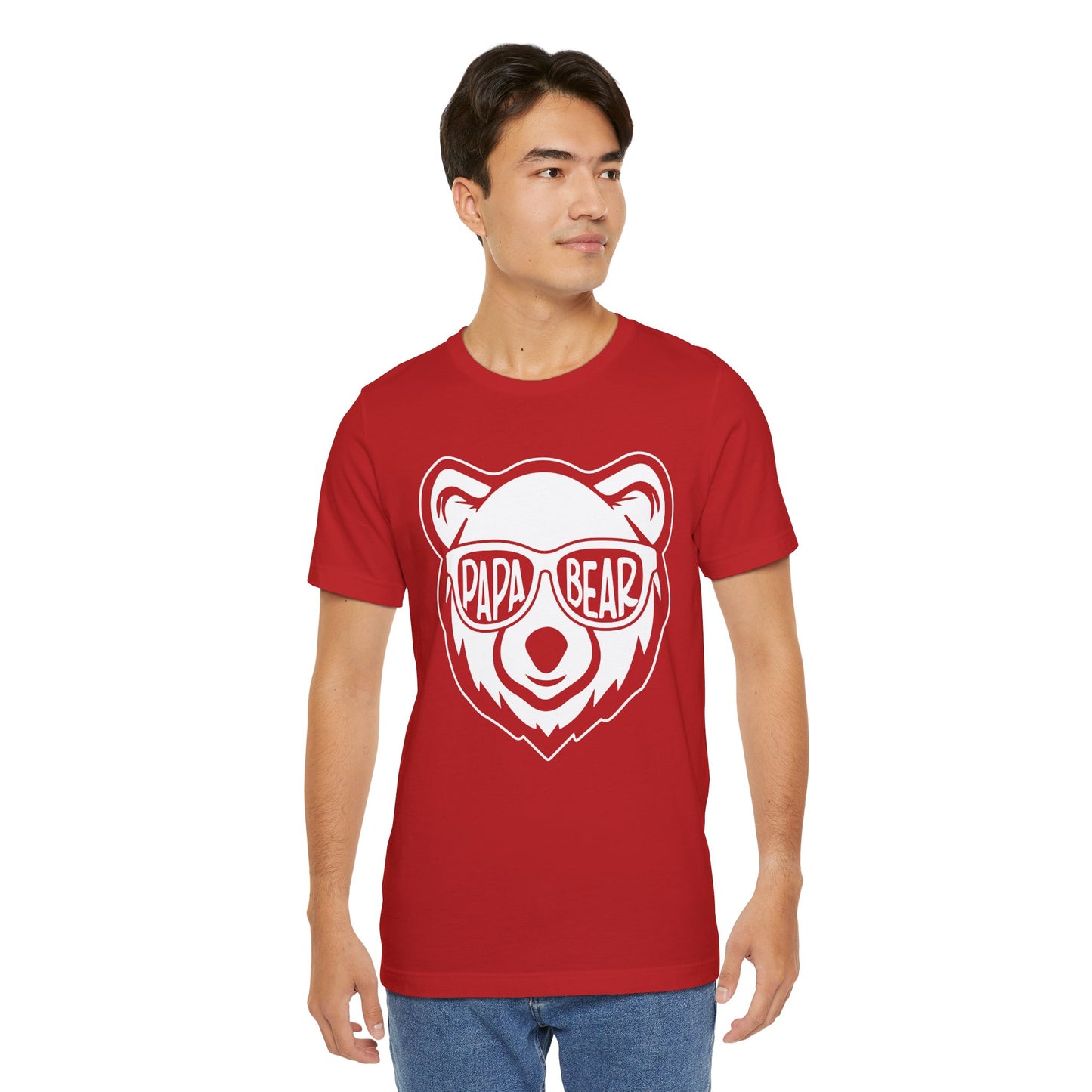 Papa Bear - Unisex Jersey Short Sleeve Tee - 13701