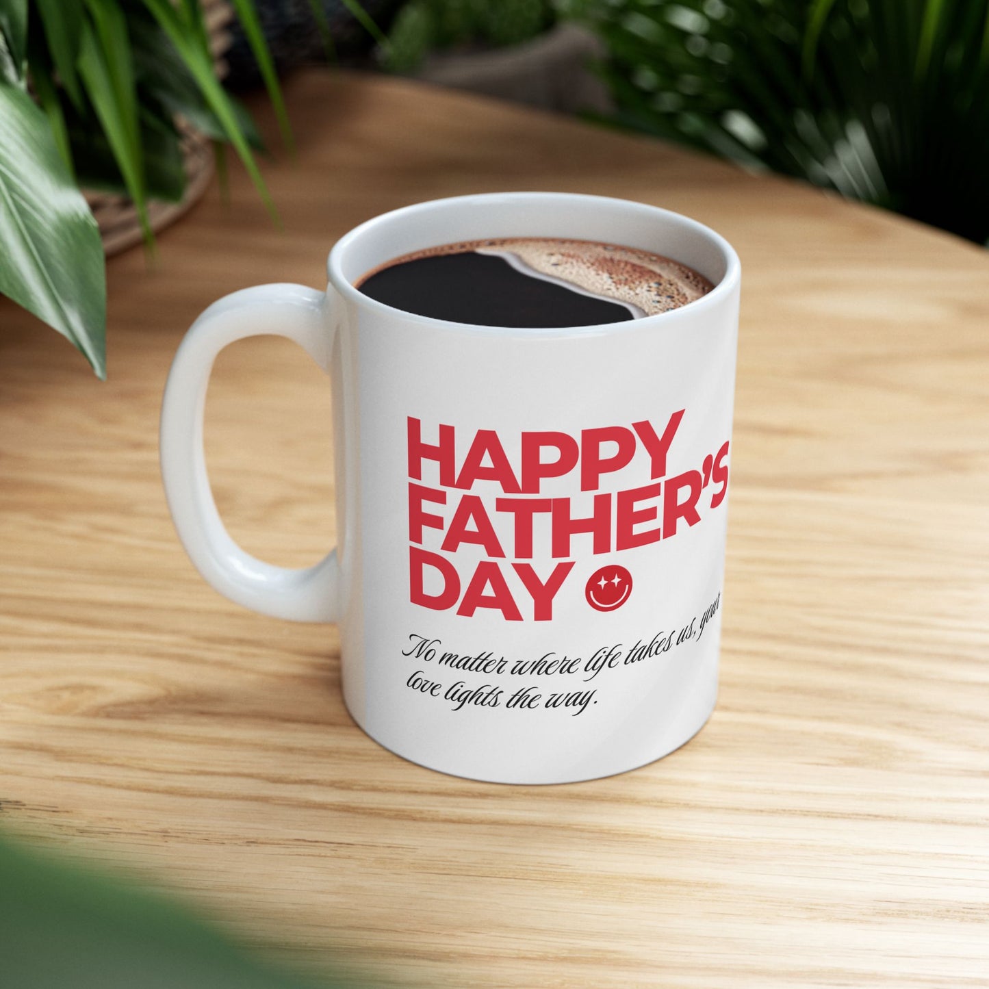Happy Father's Day Ceramic Mug – Gift for Fathers, Coffee Lover Mug - 14014