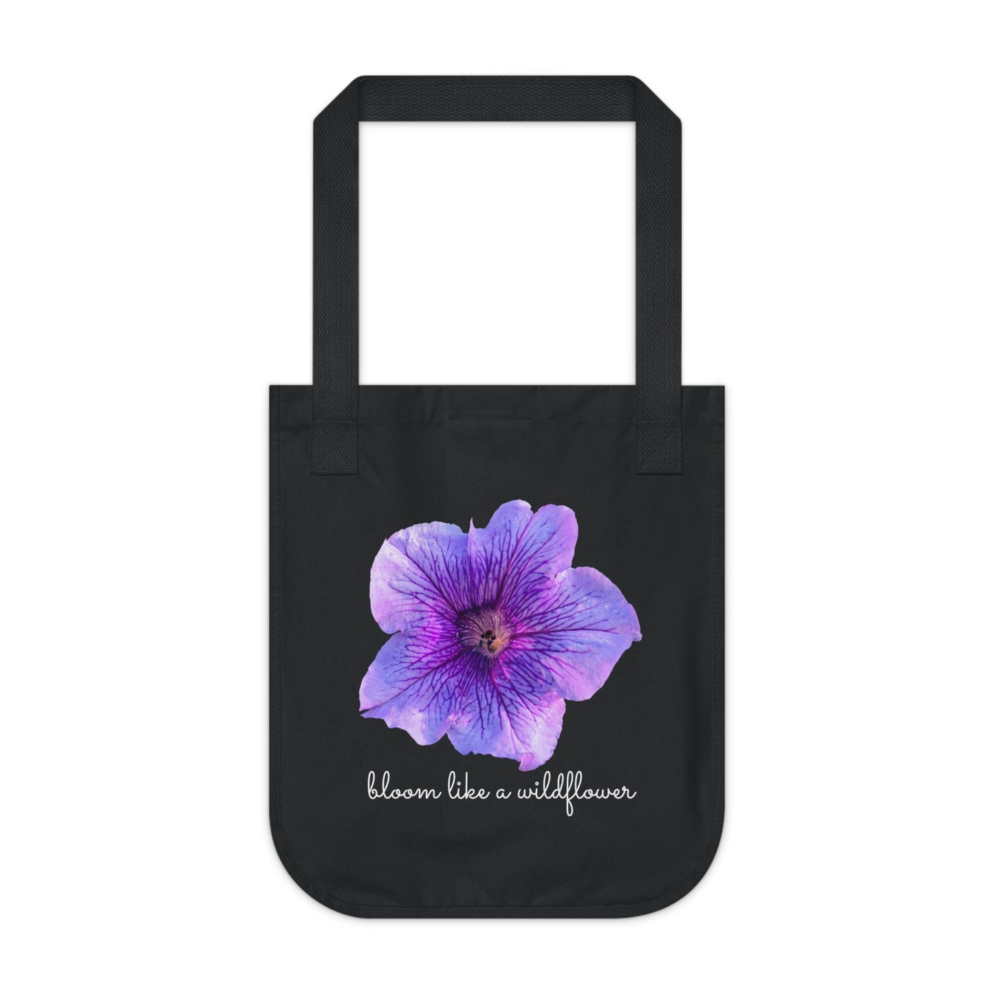 Organic Canvas Tote Bag | Wildflower Lovers