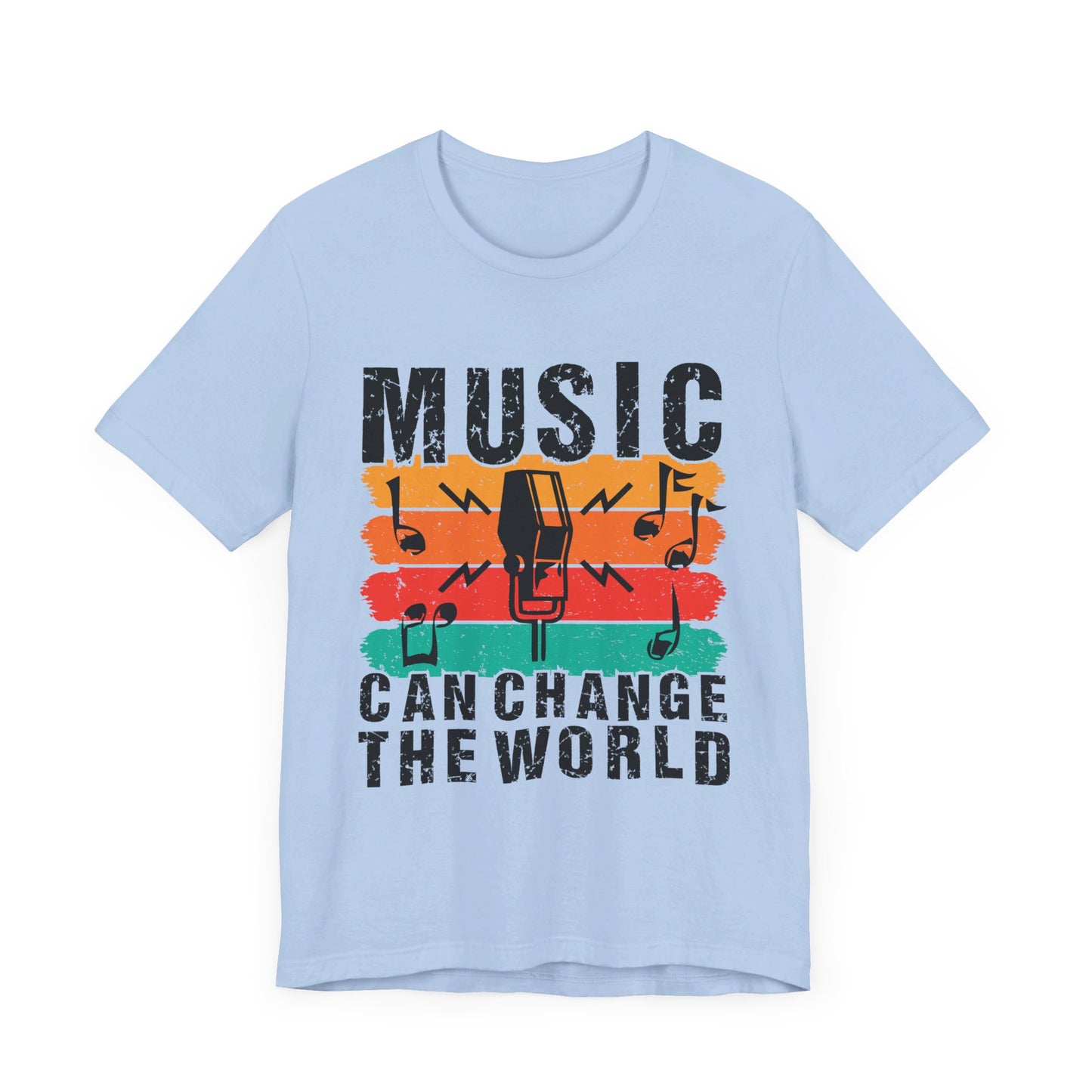 Music Can Change The World - Unisex Jersey Short Sleeve Tee