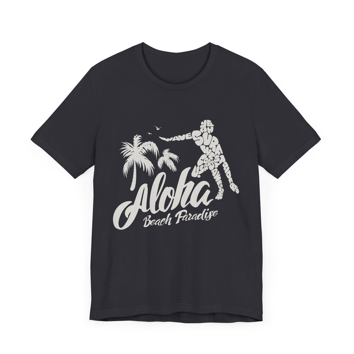 Aloha Beach Paradise - Unisex Jersey Short Sleeve Tee - 13180