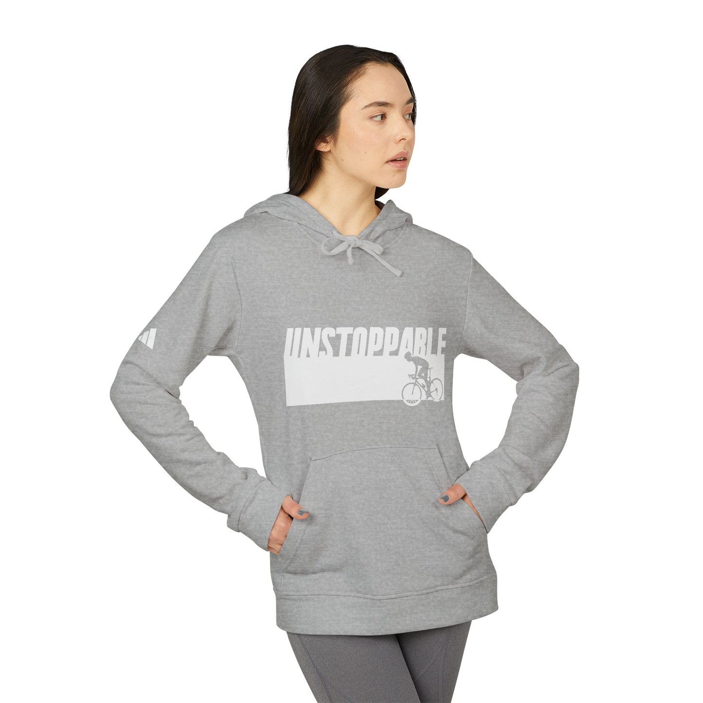 Bicycle: Unstoppable - Adidas Unisex Fleece Hoodie