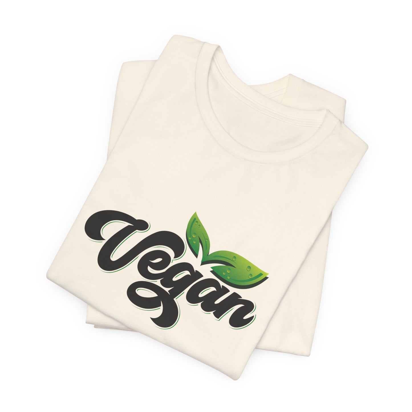 Vegan - Unisex Jersey Short Sleeve Tee