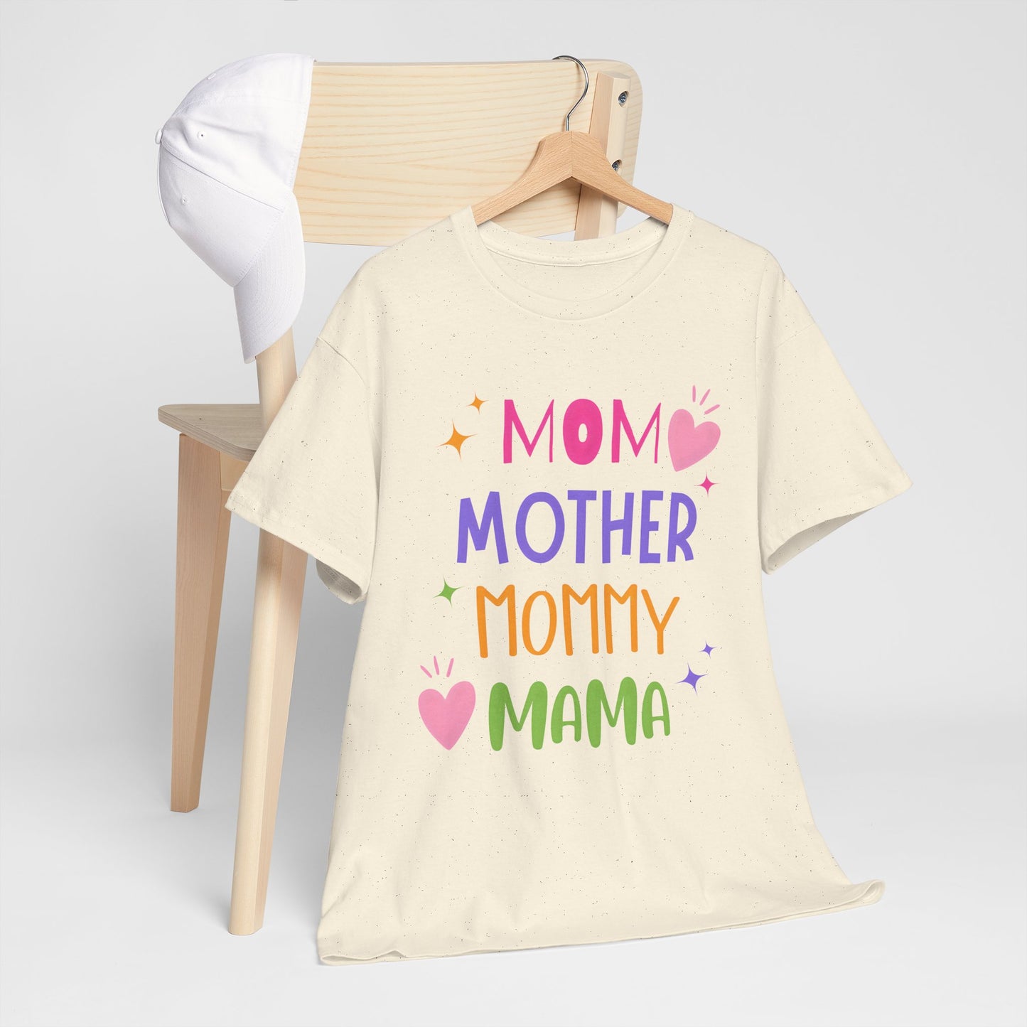 Colorful Mom Mama T-Shirt – Cute Mother’s Day Gift Tee - 14873