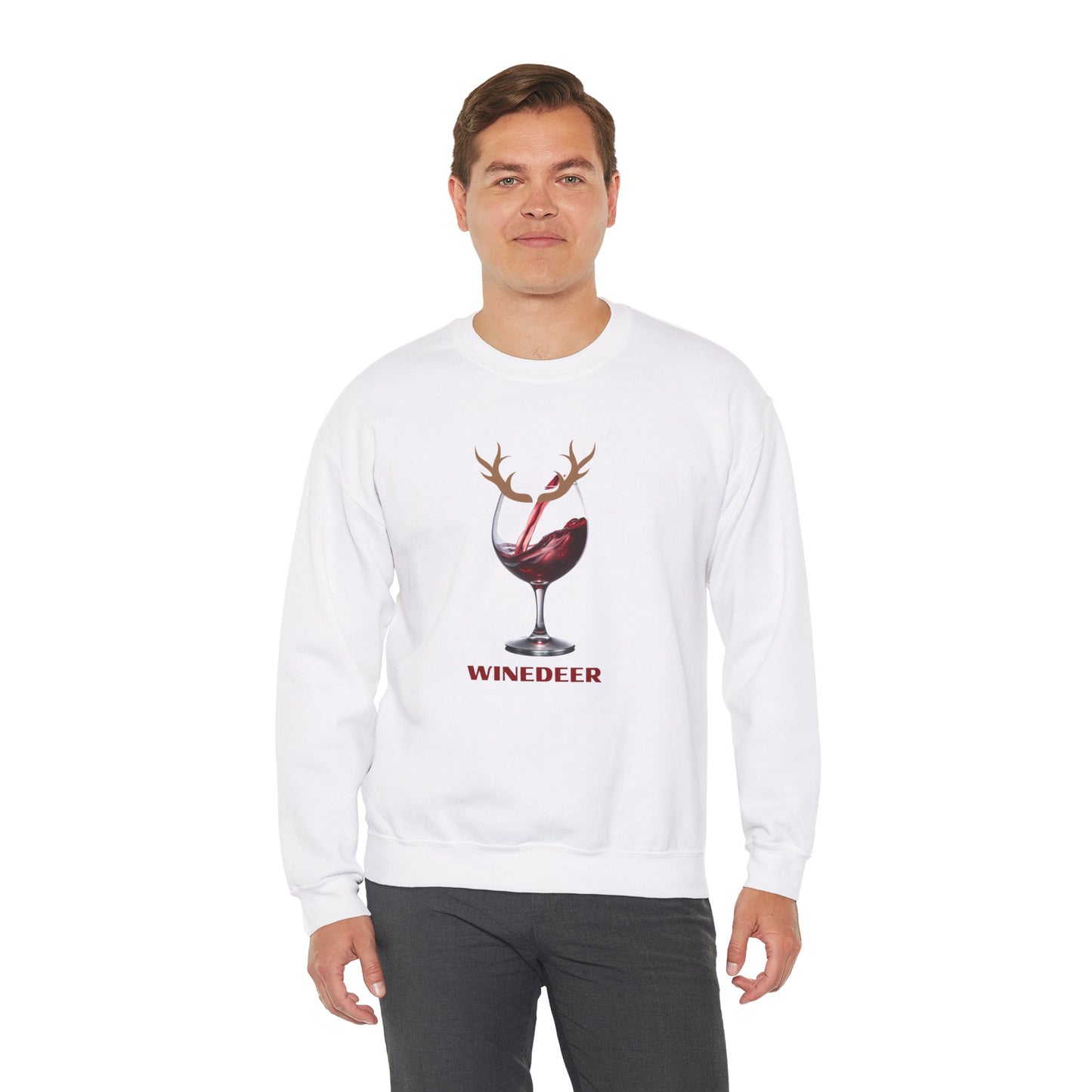 Winedeer - Unisex Heavy Blend™ Crewneck Sweatshirt