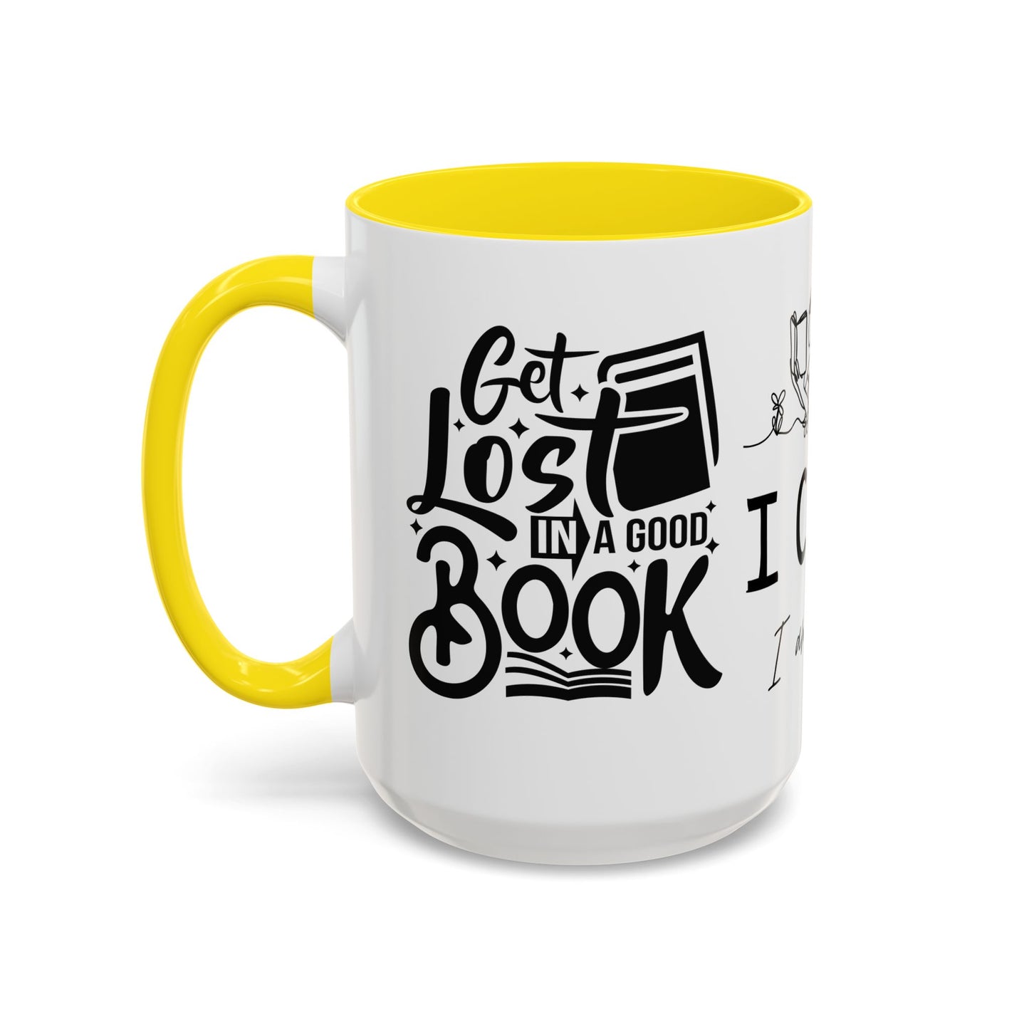 Reader, I Can't, I'm Buzy - Accent Coffee Mug (11, 15oz) - 10687