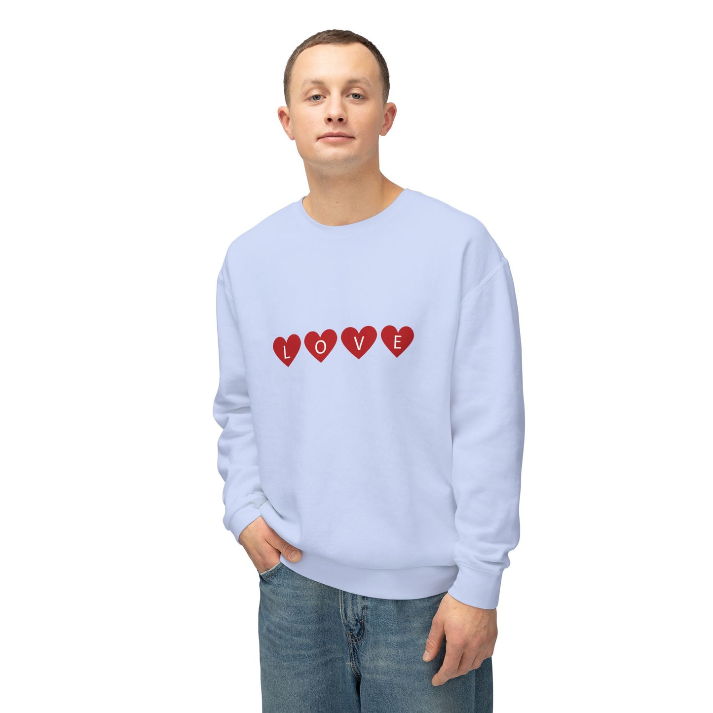 Love - Unisex Lightweight Crewneck Sweatshirt - 10953