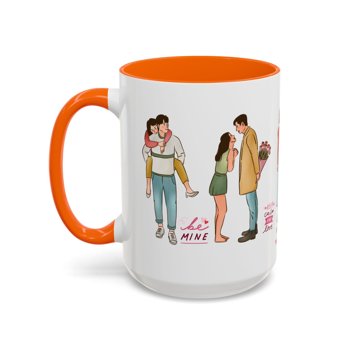 My Heart is Yours - Accent Coffee Mug (11, 15oz) - 11576