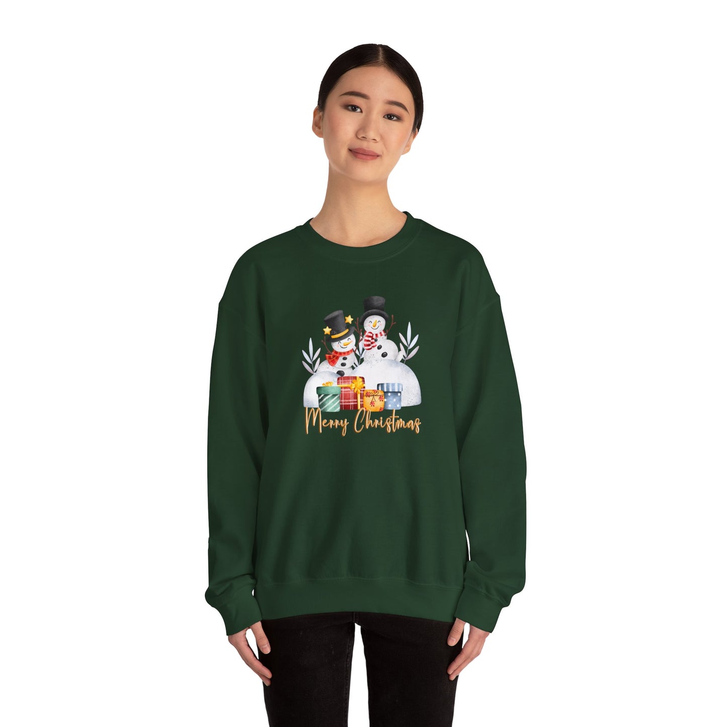 Snowmen - Unisex Heavy Blend™ Crewneck Sweatshirt - 10029