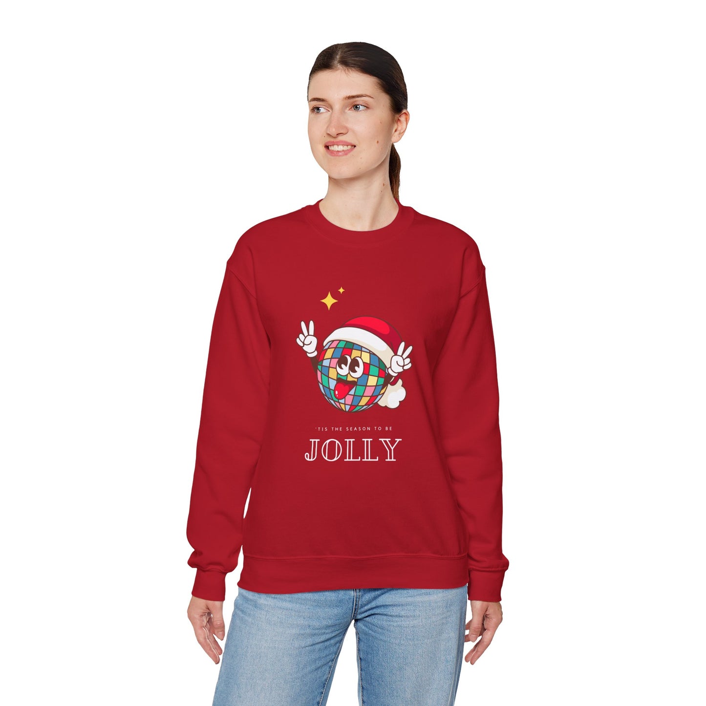 This Is The Season Tp Be Jolly - Unisex Heavy Blend™ Crewneck Sweatshirt