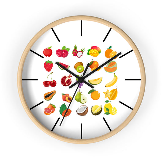 Fruits - Wall Clock