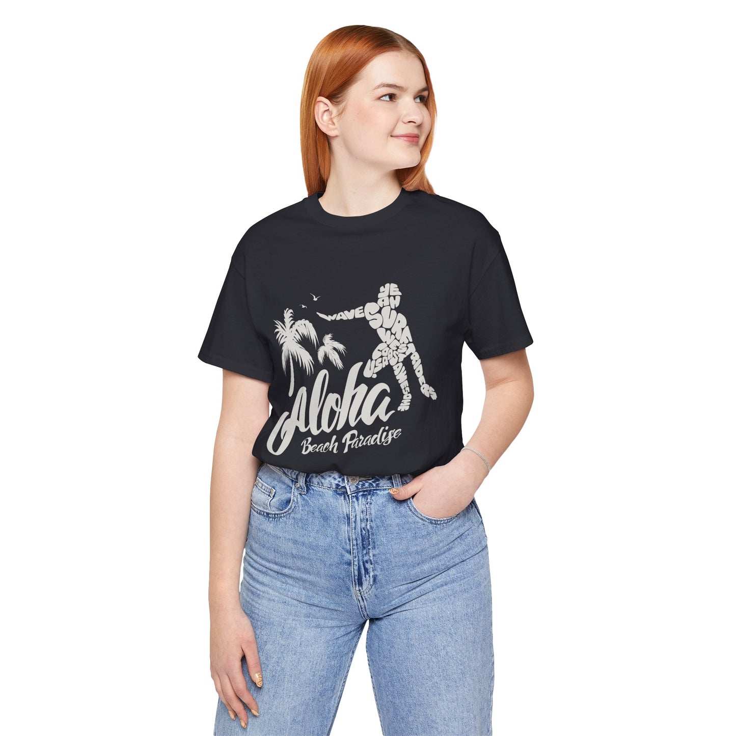 Aloha Beach Paradise - Unisex Jersey Short Sleeve Tee - 13180
