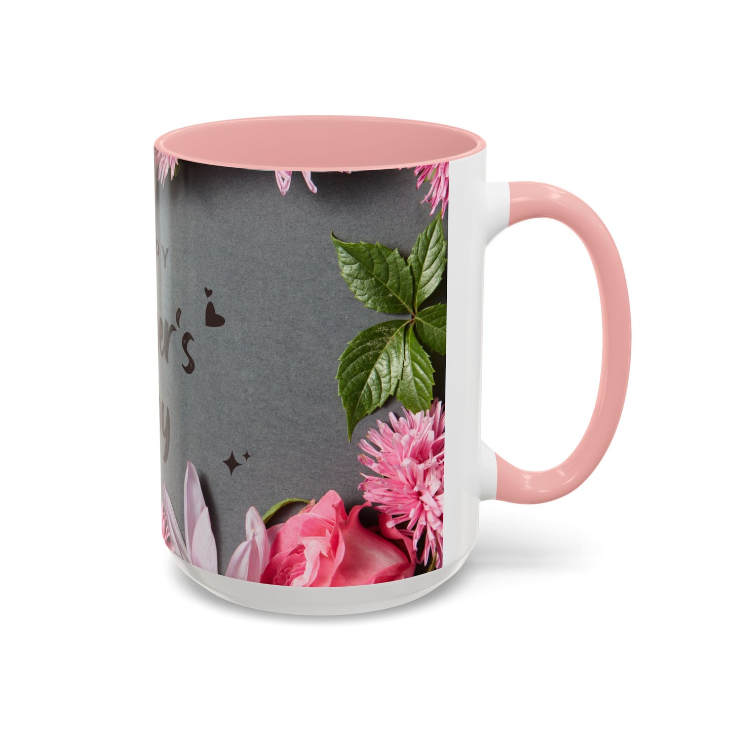 Happy Mother's Day Floral Accent Coffee Mug - Perfect Gift for Moms - 11866