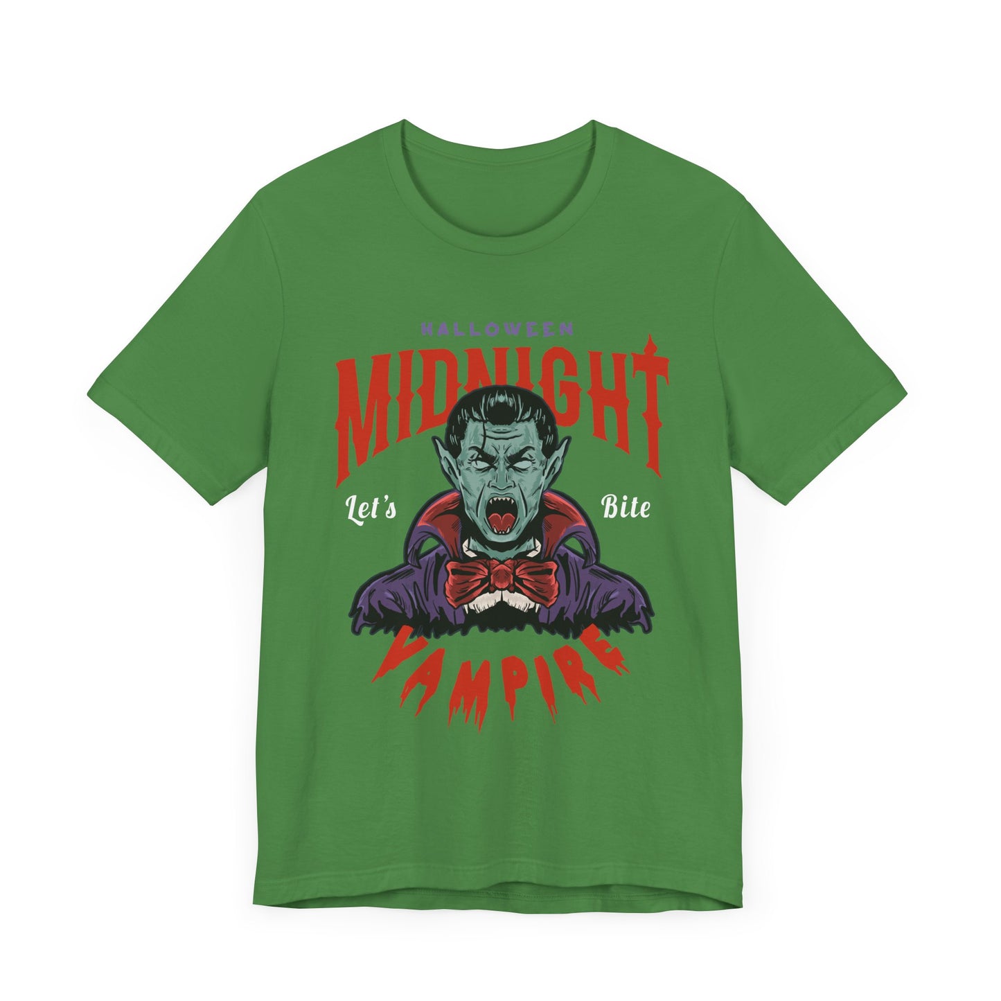 Halloween Midnight, Let's Bite Vampire - Unisex Jersey Short Sleeve Tee - 12937