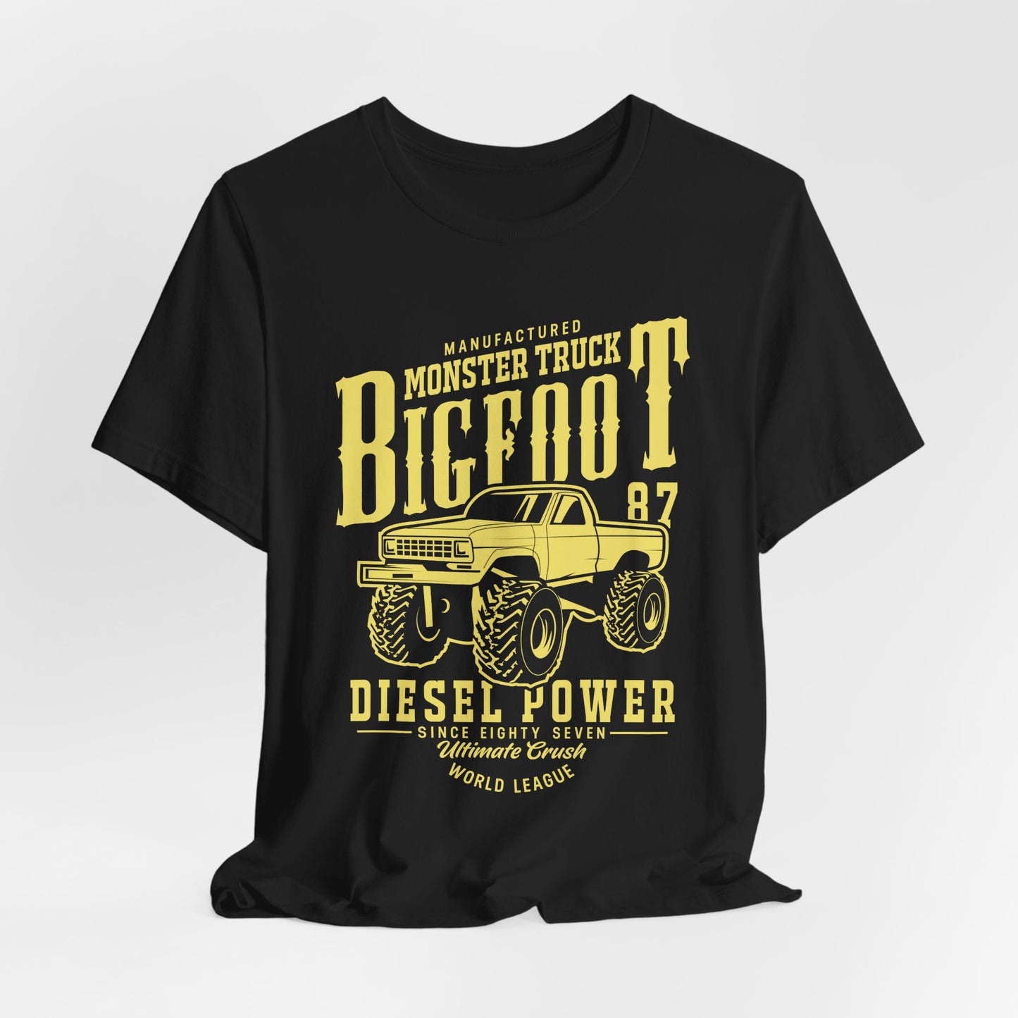 Monster Truck, Big Foot - Unisex Jersey Short Sleeve Tee - 12610
