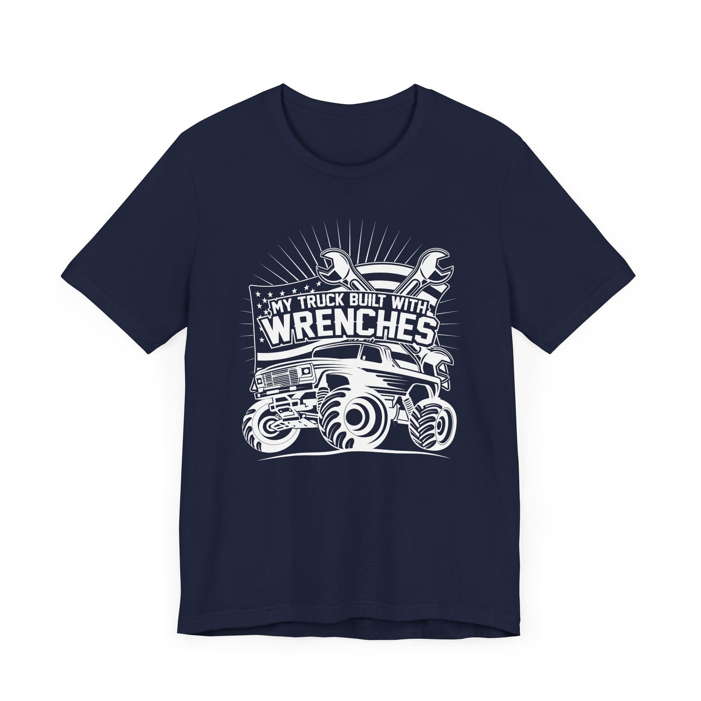 My Truck Built With Wrenches - Unisex Jersey Short Sleeve Tee - 12606