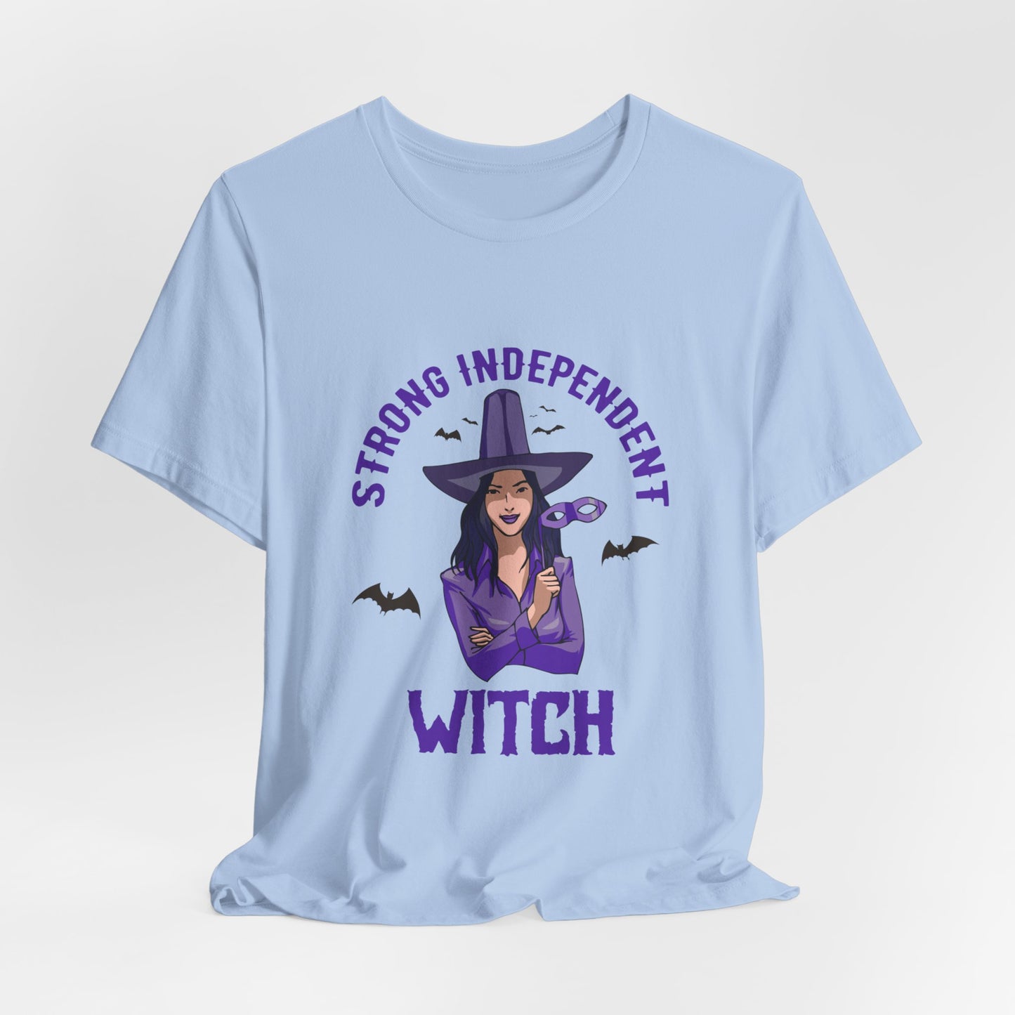 Halloween: Strong Independent Witch - Unisex Jersey Short Sleeve Tee