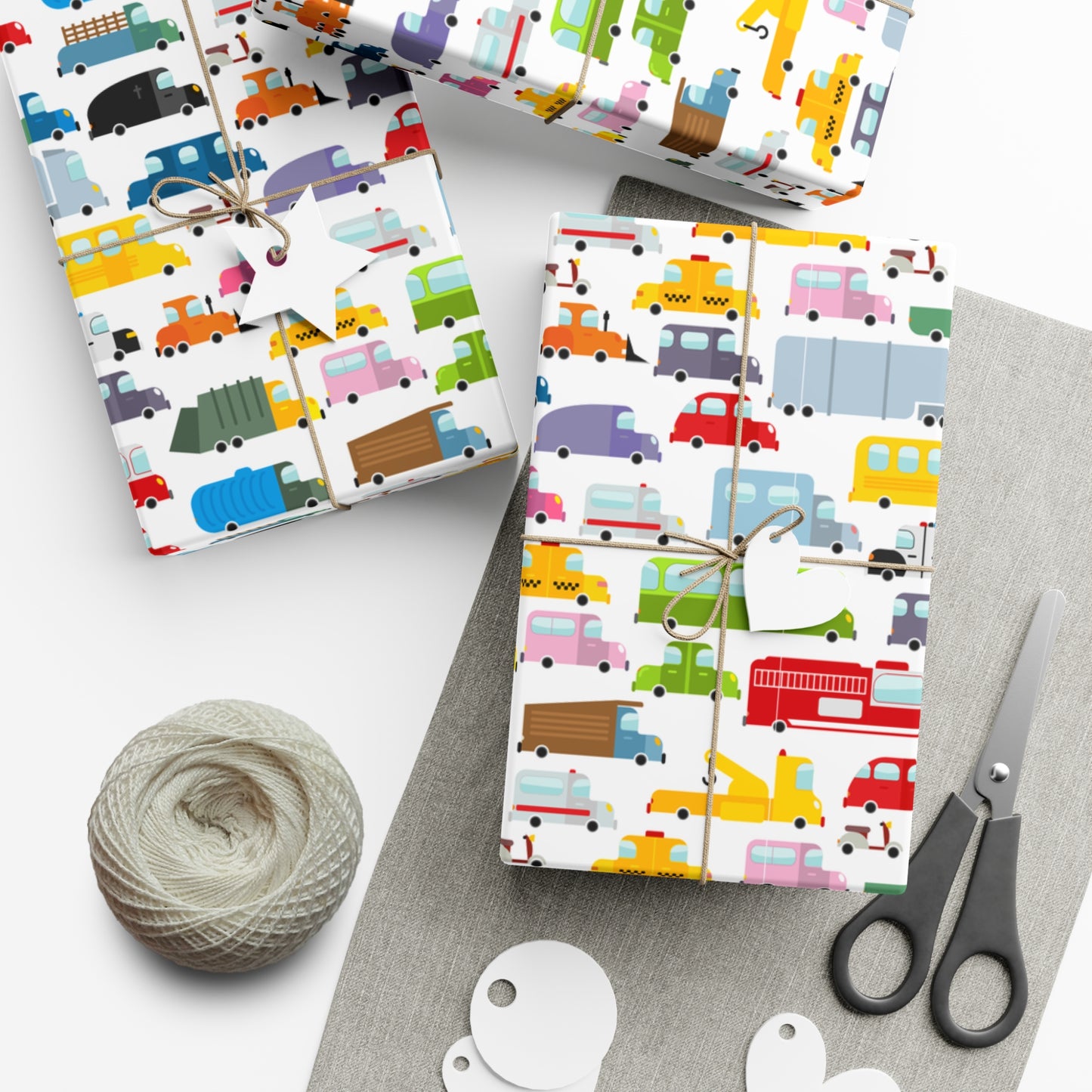 Toy Cars - Gift Wrap Papers - 10377