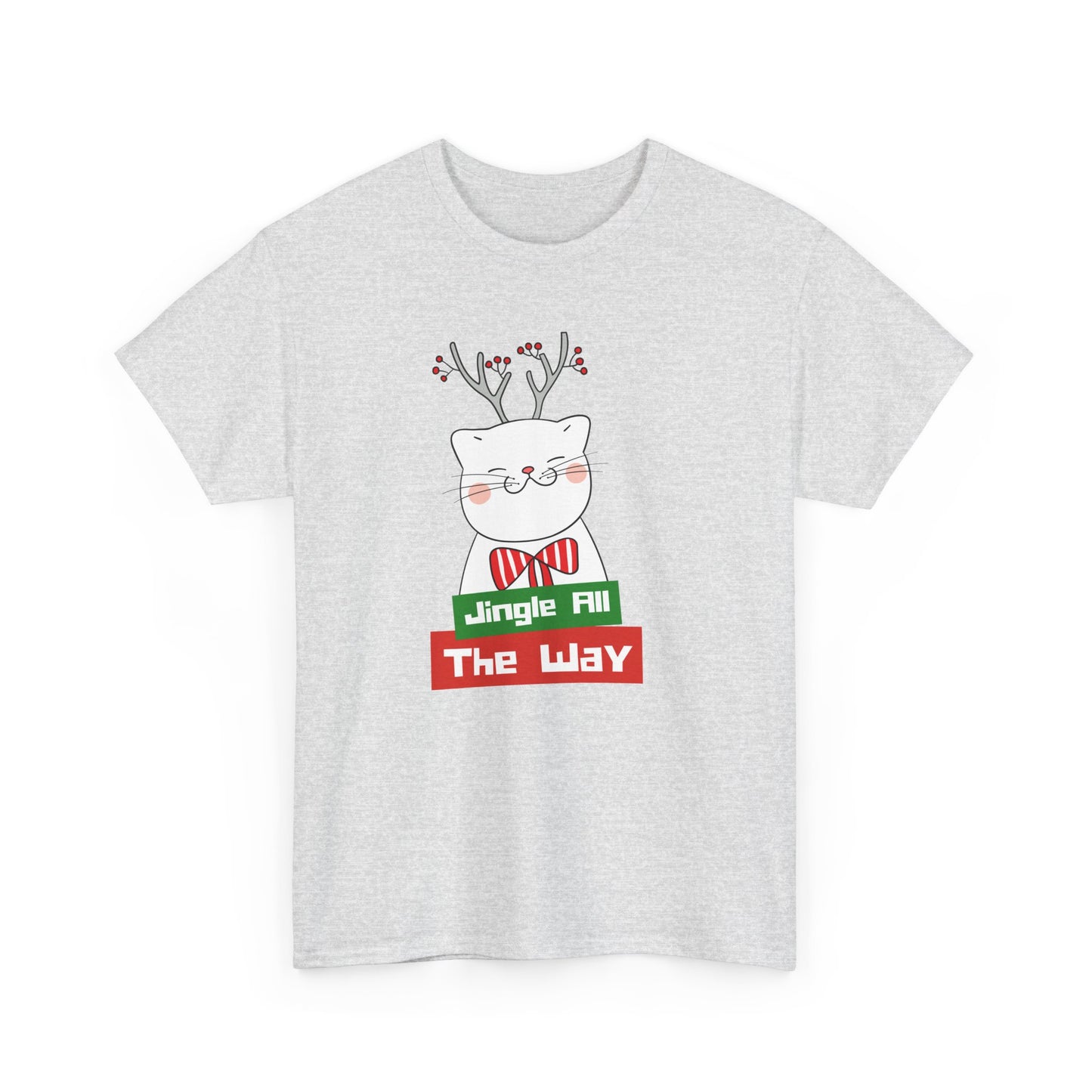 Jingle All the Way - Unisex Heavy Cotton Tee