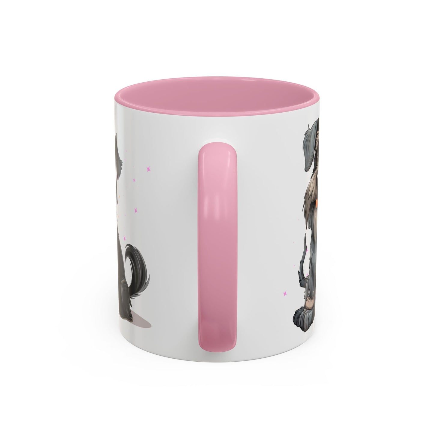 Schnauzers and Coffee Make the Best Mornings - Colorful Mugs, 11oz - 10655