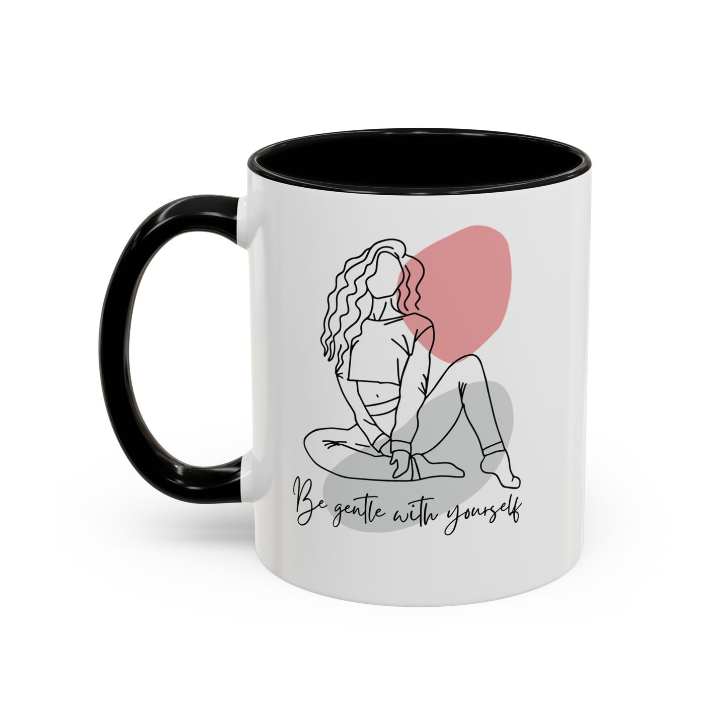 Personalized Self-Care Coffee Mug - Be Gentle with Yourself, Inspirational Gift, Relaxation Mug, Self-Love Coffee Cup, Motivational - 14077