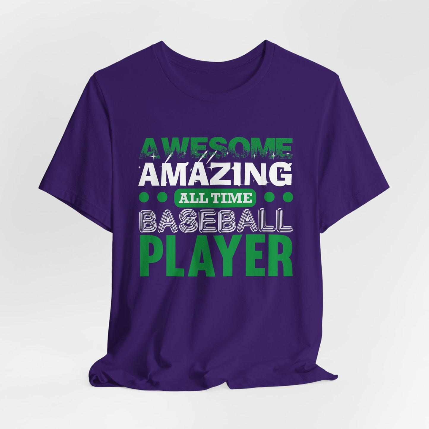 Baseball: Awesome, Amazing, All Time Baseball Player - Unisex Jersey Short Sleeve Tee - 13869