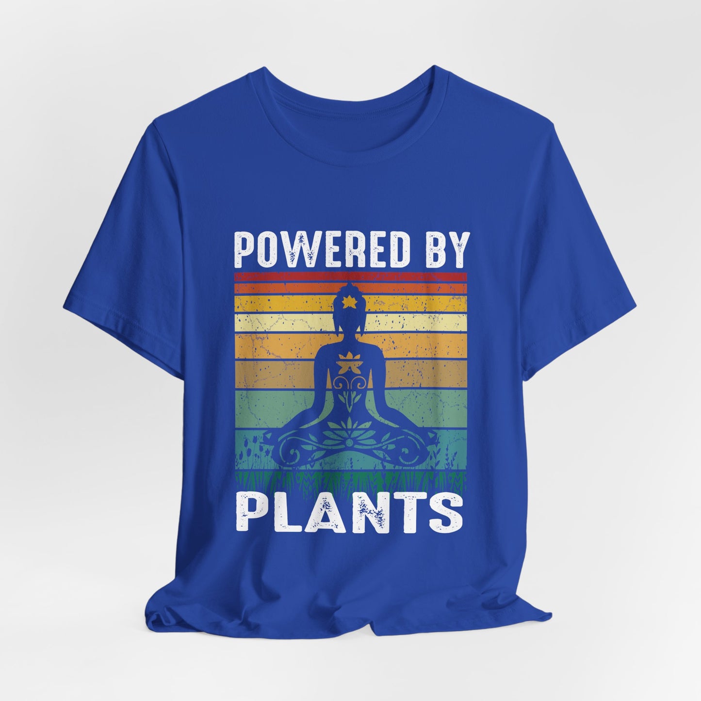 Yoga: Powered By Plants - Unisex Jersey Short Sleeve Tee - 12348
