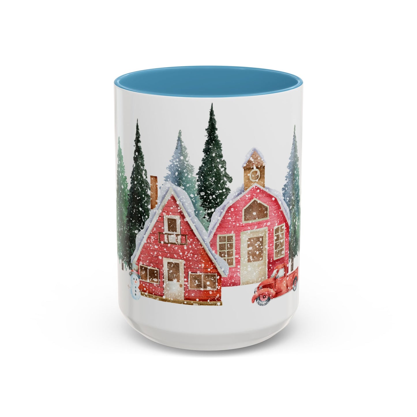 Winter House - Accent Coffee Mug (11, 15oz) - 10072