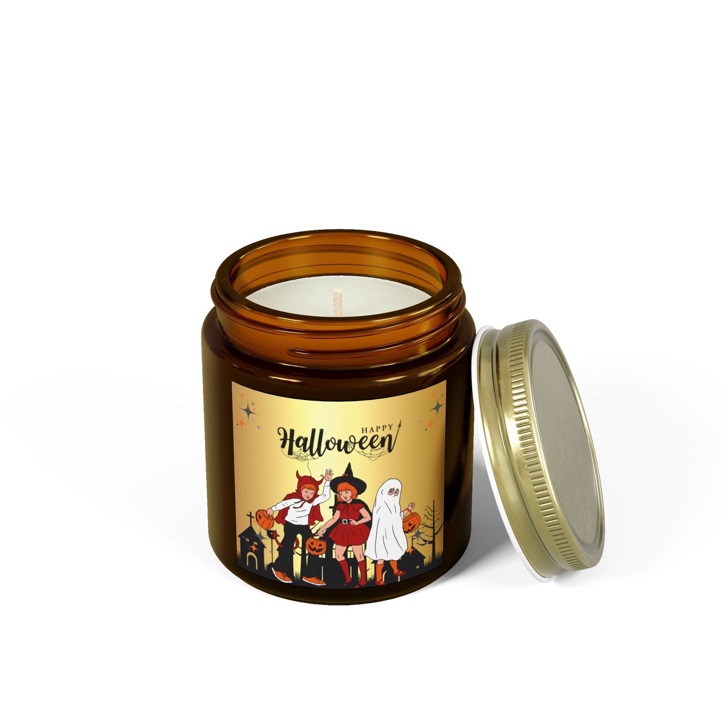 Kids, Happy Halloween - Coconut Apricot Wax (4oz, 9oz)