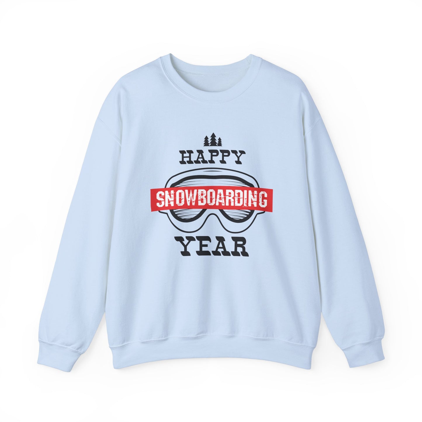 Happy Snowboarding Year - Unisex Heavy Blend™ Crewneck Sweatshirt