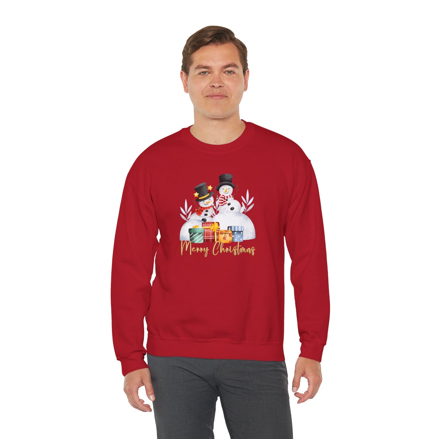 Snowmen - Unisex Heavy Blend™ Crewneck Sweatshirt - 10029