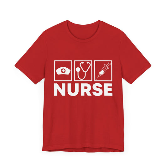 Nurse - Unisex Jersey Short Sleeve Tee - 13385