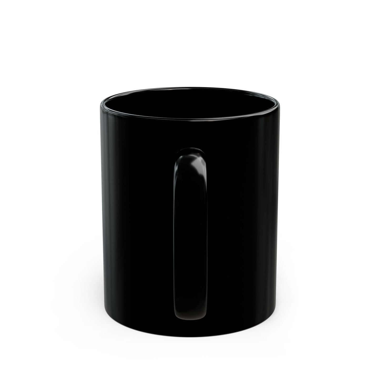 Yoga Inspiration Mug, Motivational Coffee Cup, Yoga Gifts for Yogis, Black Yoga Mug - 13154
