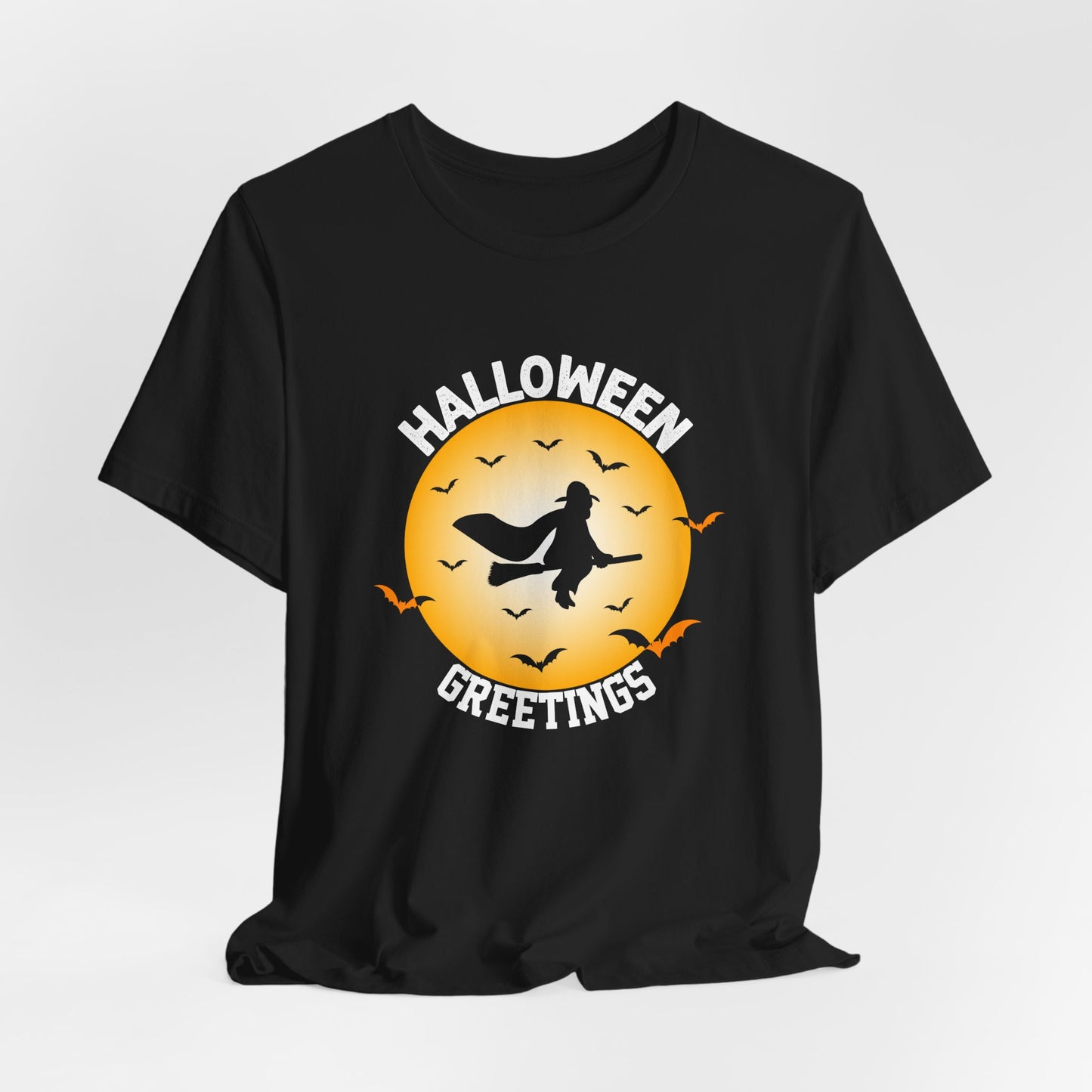 Halloween Greetings - Unisex Jersey Short Sleeve Tee - 12254