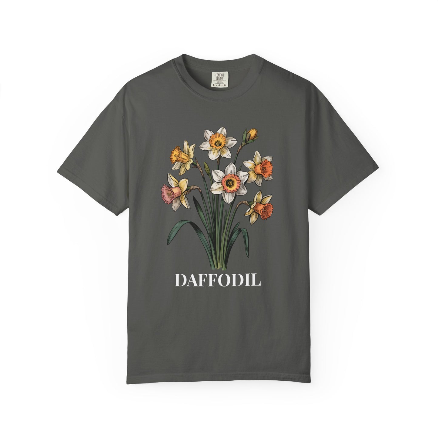 March Birth Flower Shirt – Daffodil Floral Graphic Tee, March Birthday Gift for Her - 14798