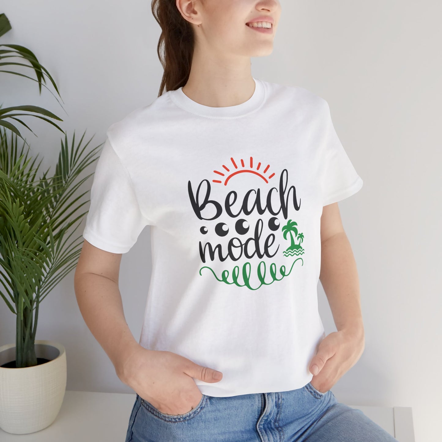 Summer: Beach Mode - Unisex Jersey Short Sleeve Tee