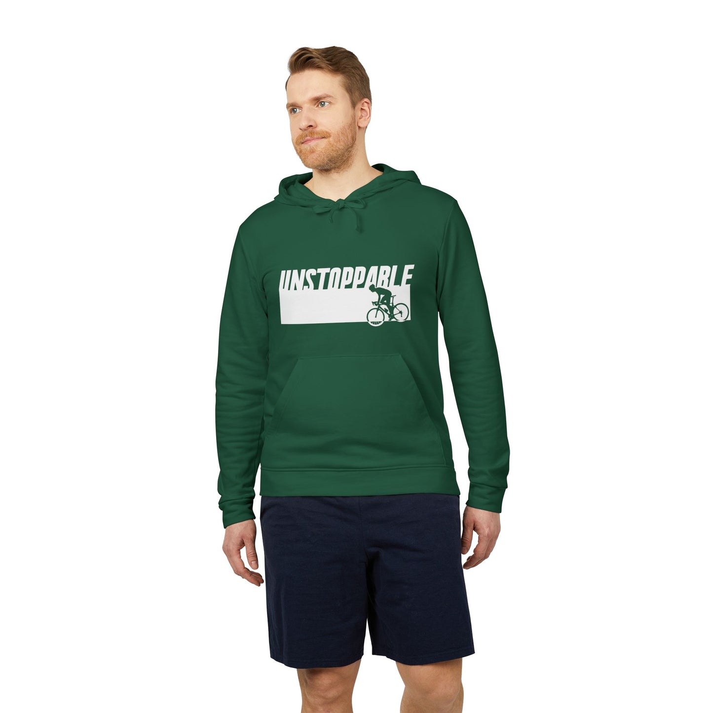 Bicycle: Unstoppable - Adidas Unisex Fleece Hoodie