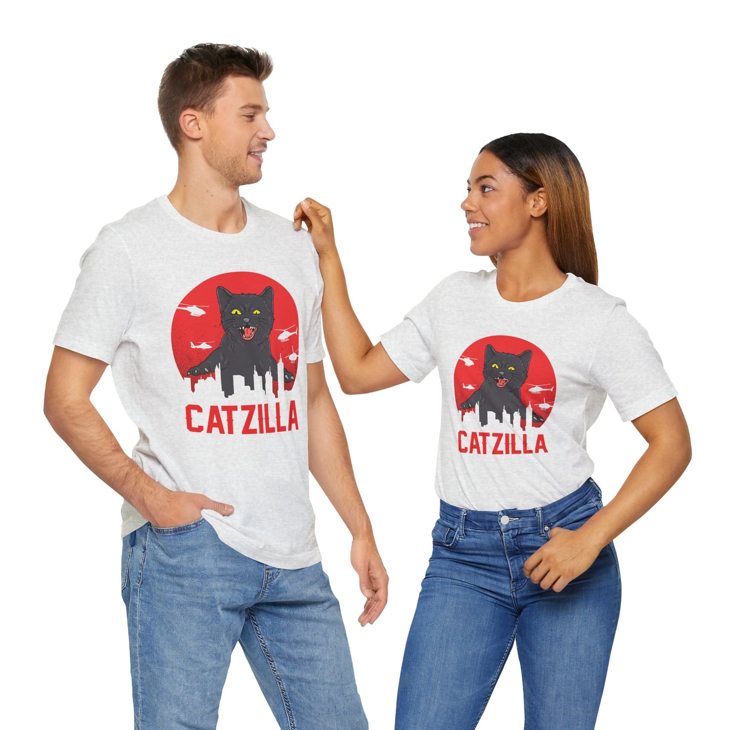 Catzilla - Unisex Jersey Short Sleeve Tee