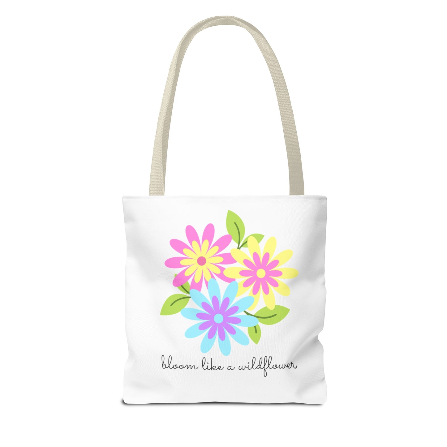 Bright Flower Tote Bag