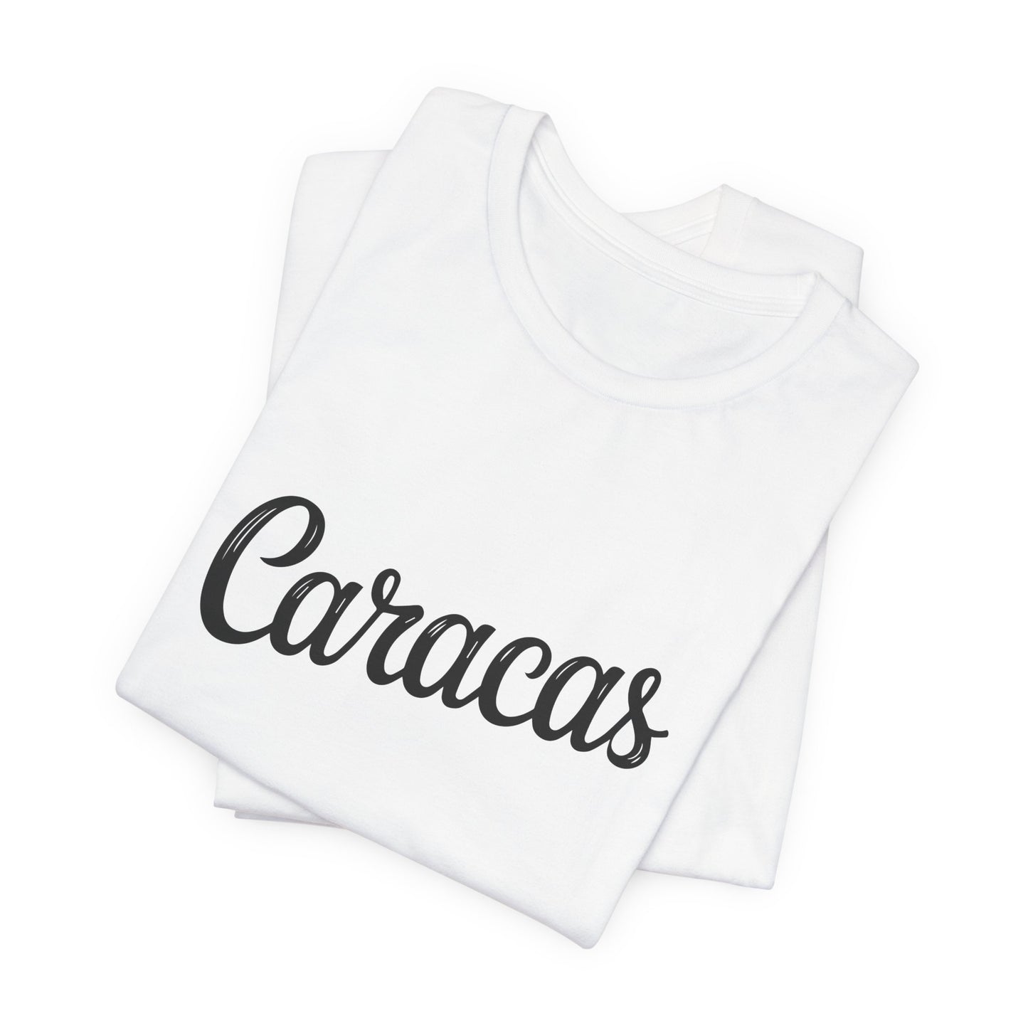 Caracas Unisex Jersey Short Sleeve Tee - Casual Graphic T-Shirt for Everyday Wear - 12270