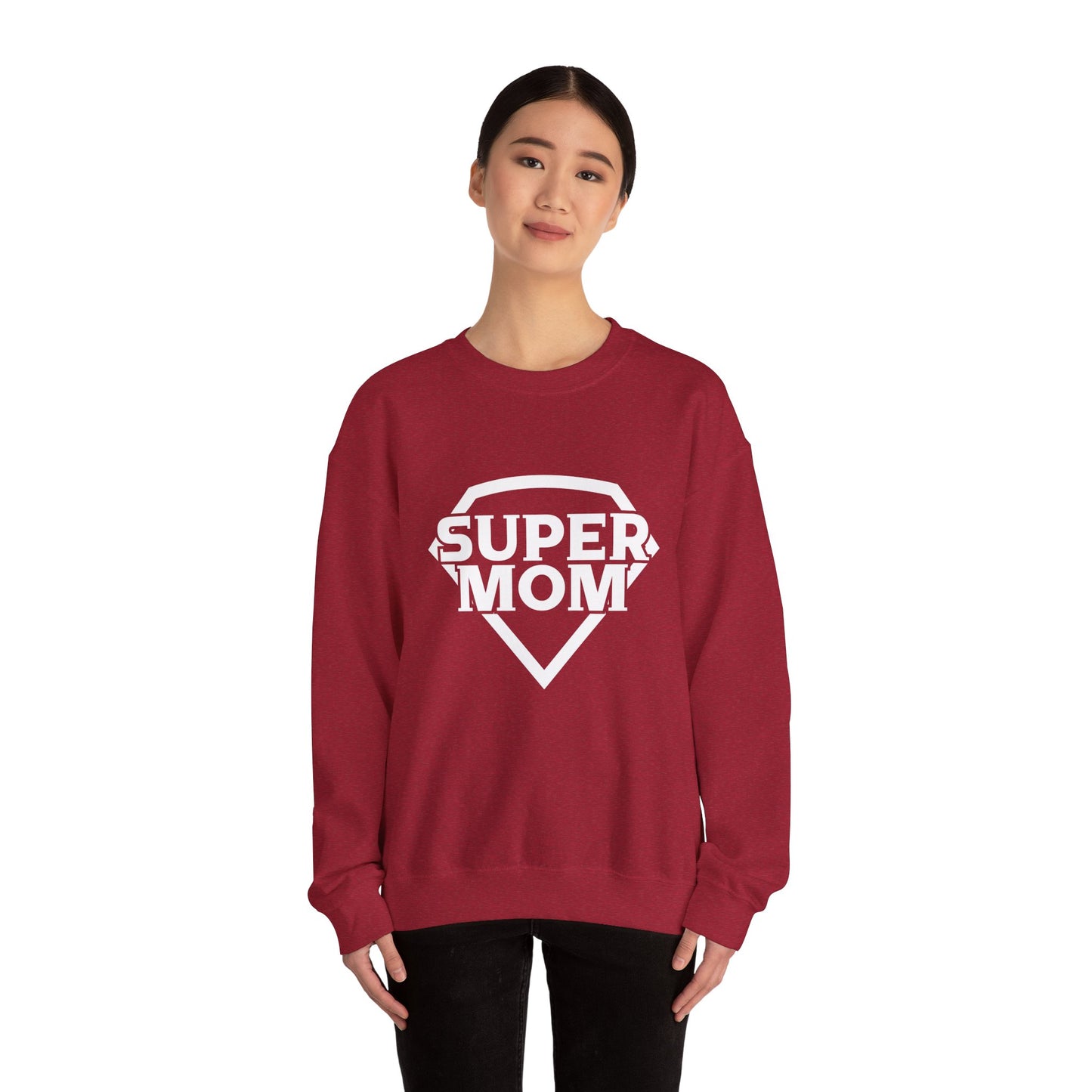 Super Mom - Unisex Heavy Blend™ Crewneck Sweatshirt -11662