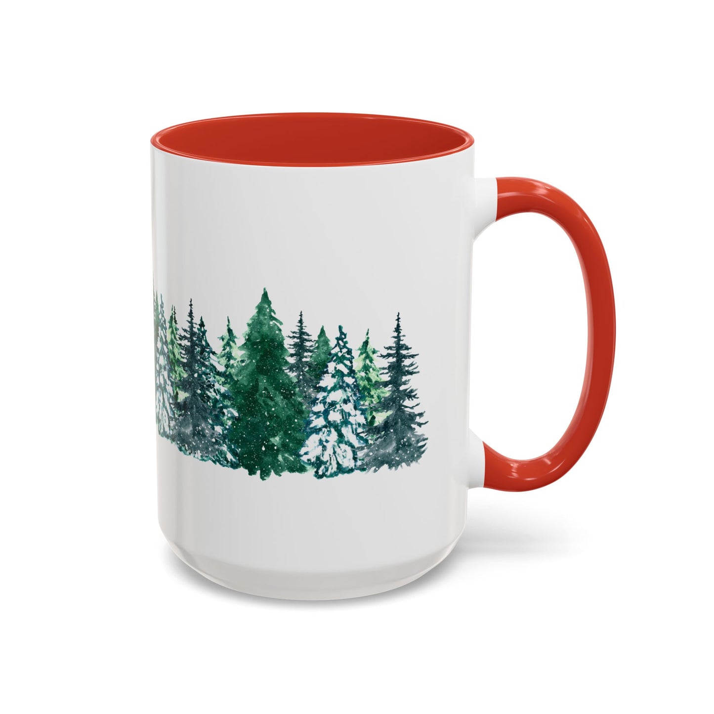 Winter Trees - Accent Coffee Mug (11, 15oz) - 10855