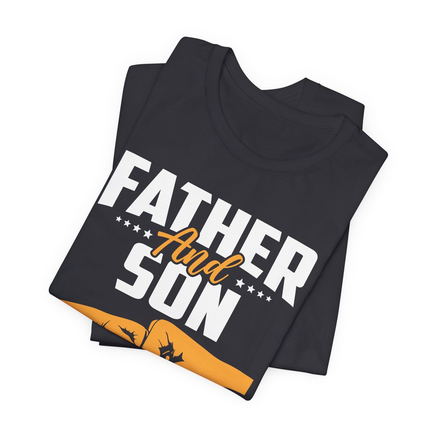 Father & Son, Not Always Eye To Eye, But Always Heart To Heart - Unisex Jersey Short Sleeve Tee - 13721
