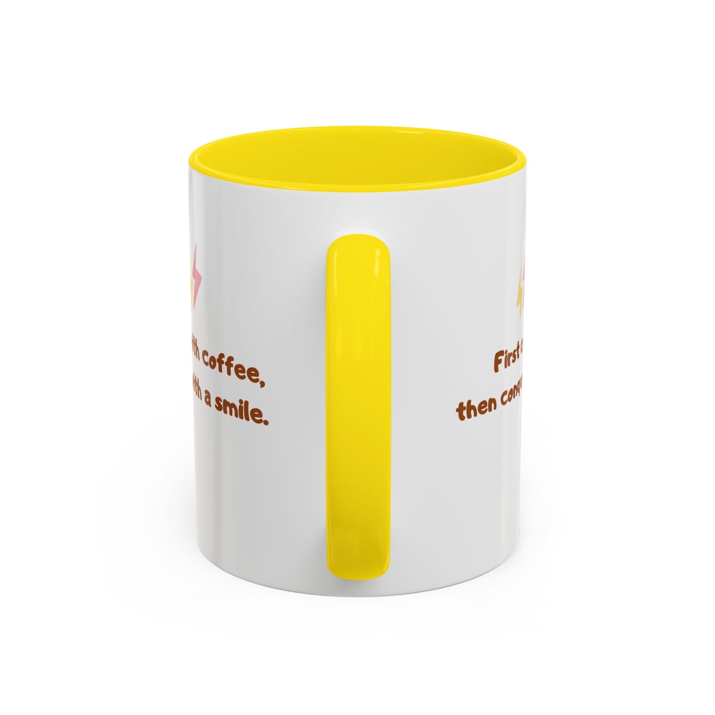 Wake Up, Sip Up, Life Begins - Accent Coffee Mug (11, 15oz) - 11332