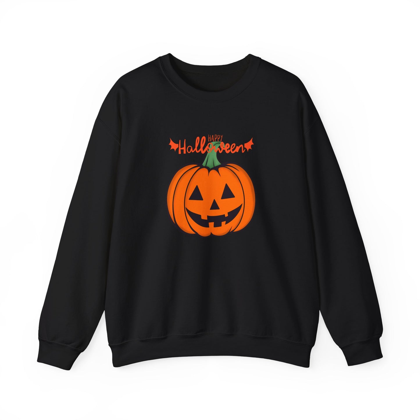 Happy Halloween, Big Pumpkin - Unisex Heavy Blend™ Crewneck Sweatshirt