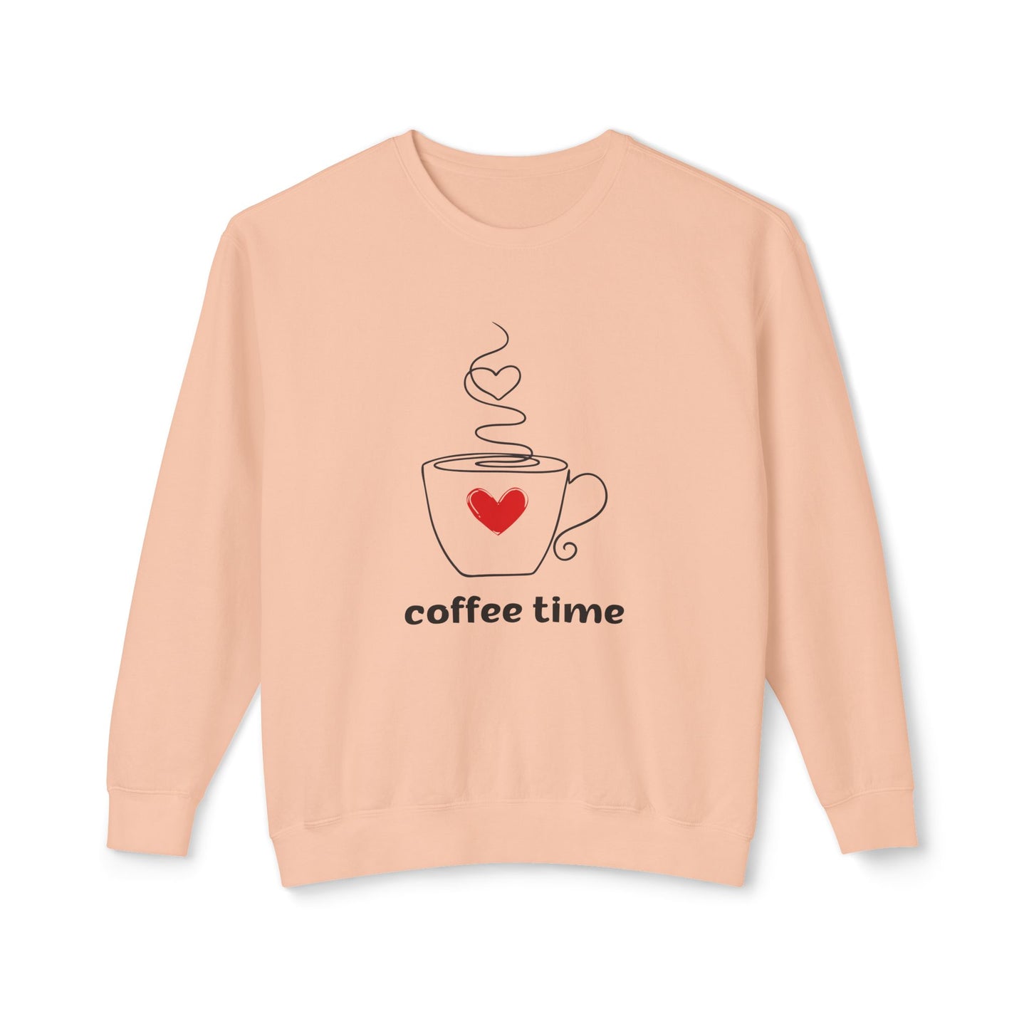 Coffee Time - Unisex Lightweight Crewneck Sweatshirt - 11323