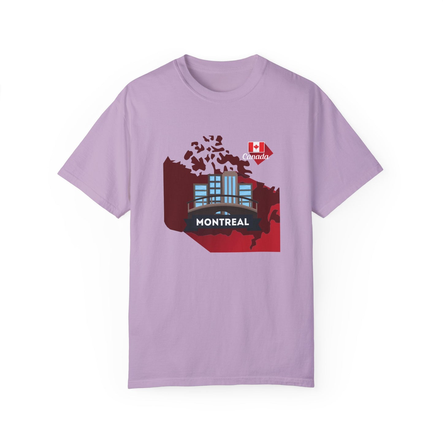 Montreal Graphic Unisex T-Shirt - Perfect for Travelers & Locals - 12201