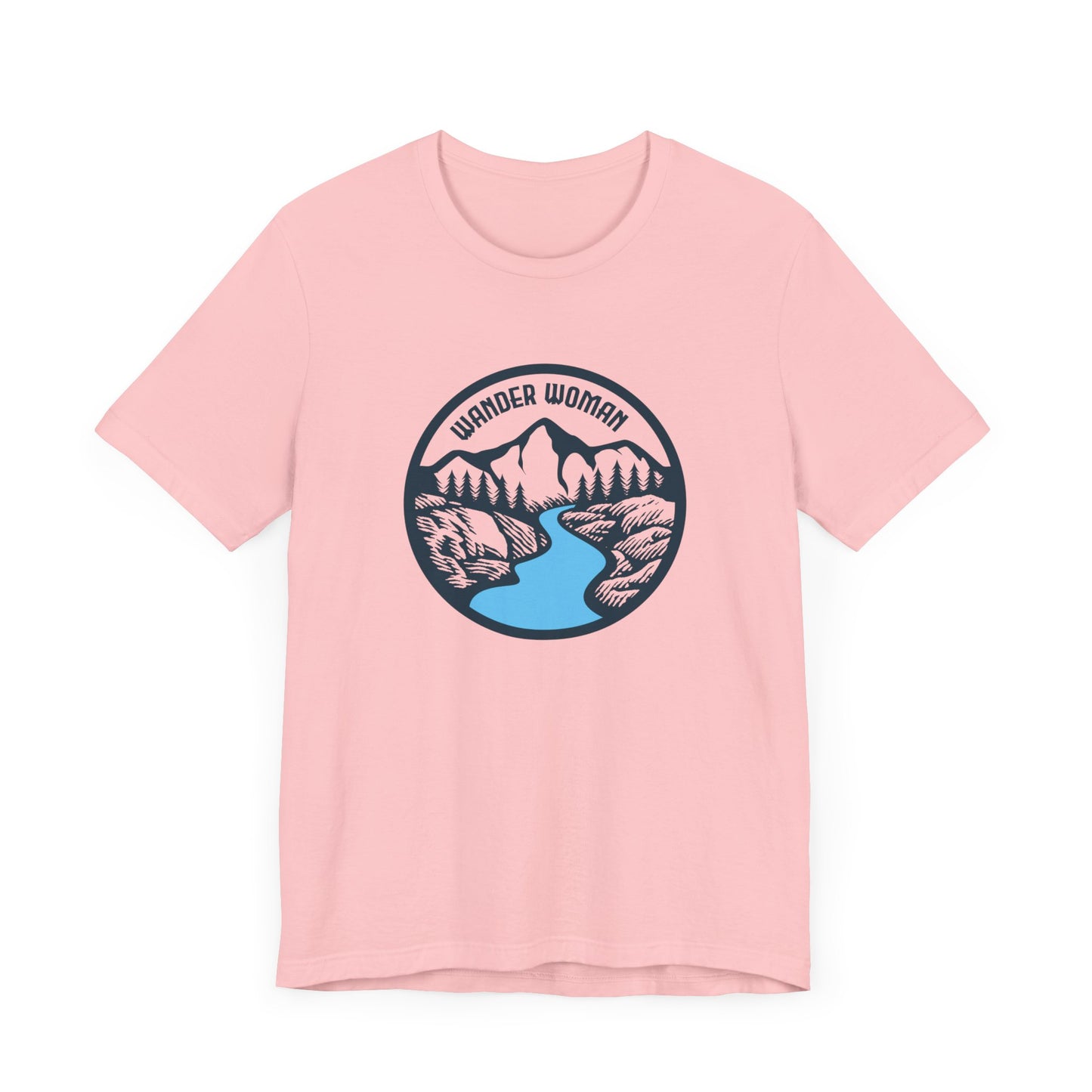 Camping: Wander Woman - Unisex Jersey Short Sleeve Tee